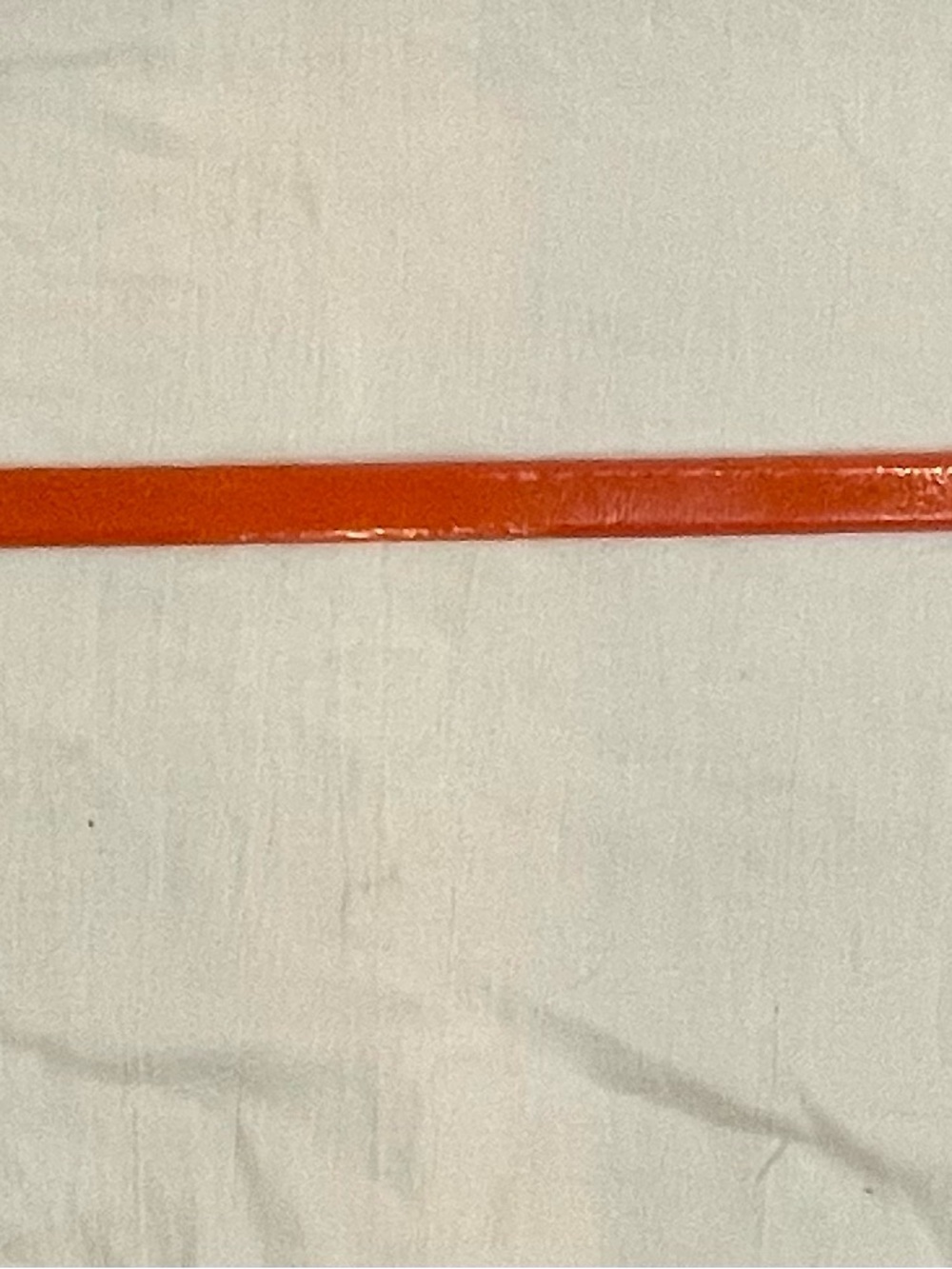 🍂Talbots Orange Patent Leather Skinny Belt XS NWT Preppy Fall Fashion 🍁